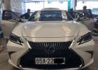 Lexus ES250 2020 lót sàn da 6D mẫu Cacbon nâu cao cấp